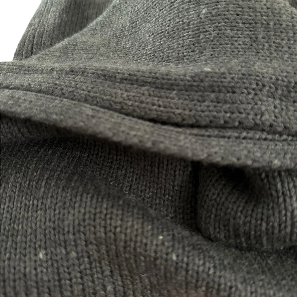 Michael Kors ribbed sweater Scarf Gray with Studs